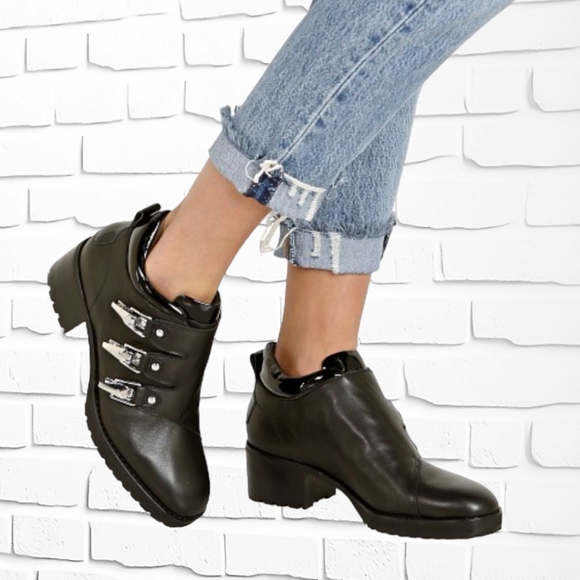 Miista Shoes - NWT 🌹 E8 by Miista Harlow Women's Black Leather Ankle Boots